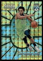 Karl Anthony Towns #11 Basketball Cards 2019 Panini Mosaic Center Stage Prices