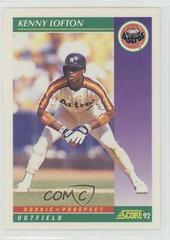 Kenny Lofton Baseball Cards 1992 Score Prices