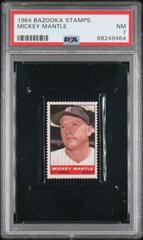 Mickey Mantle Baseball Cards 1964 Bazooka Stamps Prices