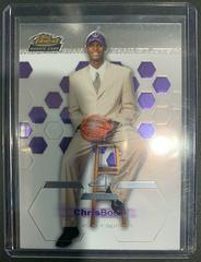 Chris Bosh Basketball Cards 2002 Finest Prices
