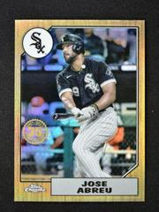 Jose Abreu #87BC-9 Baseball Cards 2022 Topps Chrome 1987 Prices
