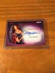 Christy Hemme [Blue] #IA-13 Wrestling Cards 2009 TriStar TNA Impact Autograph Prices