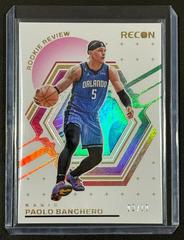 Paolo Banchero [Gold] #10 Basketball Cards 2023 Panini Recon Rookie Review Prices