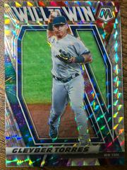 Gleyber Torres [Mosaic] #WTW7 Baseball Cards 2021 Panini Mosaic Will to Win Prices