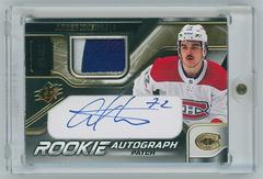Arber Xhekaj [Patch] Hockey Cards 2022 SPx Rookie Autographs Prices