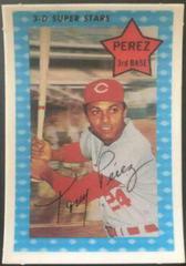 Tony Perez #58 Baseball Cards 1971 Kellogg's Prices