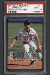 Defensive Prowess Baseball Cards 1995 Flair Ripken Jr. Enduring Prices