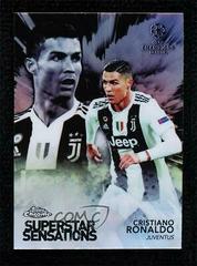 Cristiano Ronaldo Soccer Cards 2018 Topps Chrome UEFA Champions League Superstar Sensations Prices