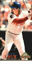 John Kruk #340 Baseball Cards 1994 Fleer Extra Bases Prices