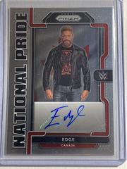 Edge [Red] Wrestling Cards 2022 Panini Chronicles WWE National Pride Signatures Prices