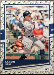 Aaron Judge [SP Look at This Emoji] #111 Baseball Cards 2020 Panini Donruss Prices