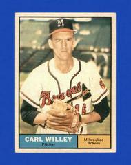 Carl Willey #105 Baseball Cards 1961 Topps Prices