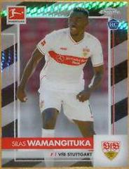 Silas Wamangituka [Prism Refractor] Soccer Cards 2020 Topps Chrome Bundesliga Prices