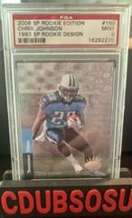 Chris Johnson [1993 SP Rookie Design] #160 Football Cards 2008 SP Rookie Edition Prices