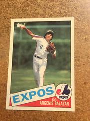 Argenis Salazar #154 Baseball Cards 1985 Topps Tiffany Prices