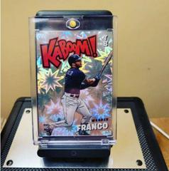 Wander Franco #K-WF Baseball Cards 2022 Panini Absolute Kaboom Prices