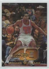 Jayson Williams [Refractor] Basketball Cards 1997 Topps Chrome Topps 40 Prices