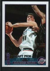 Aleksandar Pavlovic Basketball Cards 2003 Topps Chrome Prices