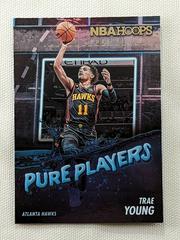 Trae Young [Holo] #10 Basketball Cards 2023 Panini Hoops Pure Players Prices
