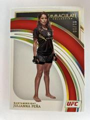Julianna Pena [Gold] #13 Ufc Cards 2022 Panini Immaculate UFC Prices