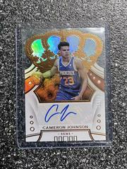 Cameron Johnson Basketball Cards 2019 Panini Crown Royale Rookie Autographs Prices