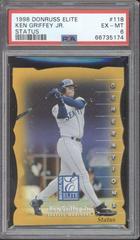 Ken Griffey Jr. [Status] #118 Baseball Cards 1998 Donruss Elite Prices