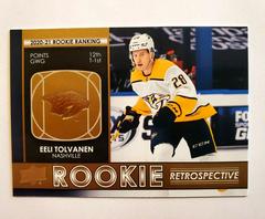 Eeli Tolvanen [Gold] Hockey Cards 2021 Upper Deck Rookie Retrospective Prices