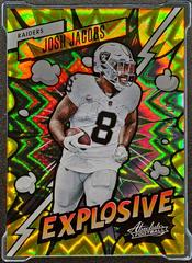 Josh Jacobs [Gold] #26 Football Cards 2023 Panini Absolute Explosive Prices
