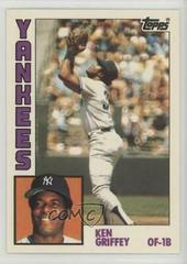 Ken Griffey #770 Baseball Cards 1984 Topps Tiffany Prices