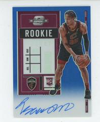 Isaac Okoro [Autograph Blue] #102V Basketball Cards 2020 Panini Contenders Optic Prices