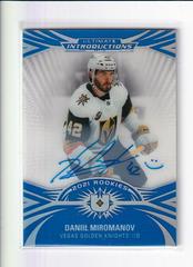 Daniil Miromanov #UI-30 Hockey Cards 2021 Ultimate Collection Introductions Autographs Prices