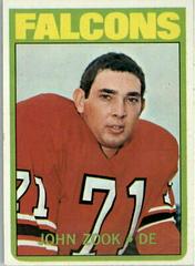 John Zook Football Cards 1972 Topps Prices