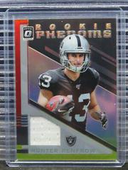 Hunter Renfrow [Red and Yellow] Football Cards 2019 Donruss Optic Rookie Phenoms Prices