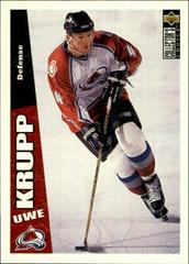 Uwe Krupp #56 Hockey Cards 1996 Collector's Choice Prices