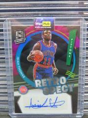 Isiah Thomas [Astral] Basketball Cards 2021 Panini Spectra RetroSpect Autographs Prices