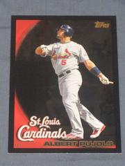 Albert Pujols [Wal Mart Black Border] #327 Baseball Cards 2010 Topps Prices