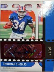 Thurman Thomas [Red] #SS-TTH Football Cards 2021 Panini Chronicles Signature Series Prices