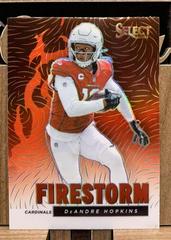 DeAndre Hopkins Football Cards 2021 Panini Select Firestorm Prices