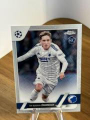 Isak Bergmann Johannesson [Toppsfractor] #189 Soccer Cards 2022 Topps Chrome UEFA Club Competitions Prices