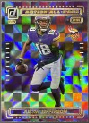 Justin Jefferson Football Cards 2022 Panini Donruss Action All Pros Prices
