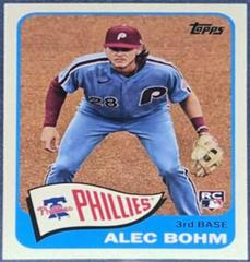 Alec Bohm #T65-38 Baseball Cards 2021 Topps 1965 Redux Prices