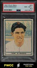 Dom DiMaggio #63 Baseball Cards 1941 Play Ball Prices