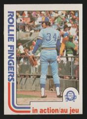 Rollie Fingers [In Action] #44 Baseball Cards 1982 O Pee Chee Prices