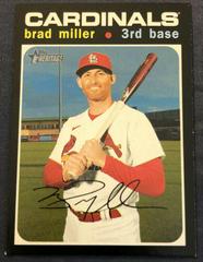 Brad Miller [French Text] #580 Baseball Cards 2020 Topps Heritage Prices