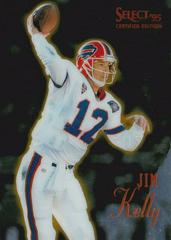 Jim Kelly Football Cards 1995 Panini Select Certified Prices