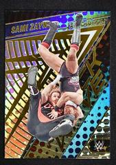 Sami Zayn #22 Wrestling Cards 2023 Panini Revolution WWE Shock Wave Prices