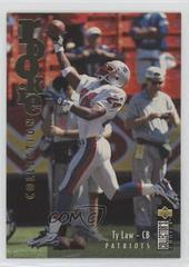 Ty Law [Gold] #U40 Football Cards 1995 Collector's Choice Update Prices