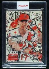Shohei Ohtani [Artist Proof Silver Frame] #19 Baseball Cards 2021 Topps Project 70 Prices