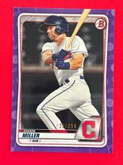 Owen Miller [Purple] #BP-102 Baseball Cards 2020 Bowman Paper Prospects Prices