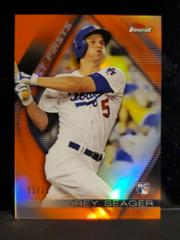 Corey Seager [Orange Refractor] #58 Baseball Cards 2016 Topps Finest Prices